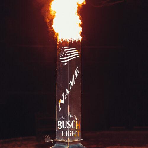Busch Light Smudge Pot Design